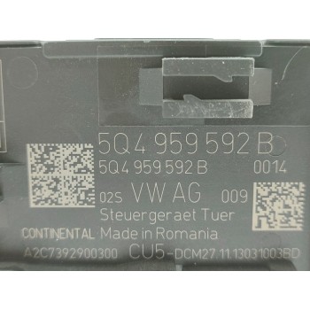 Recambio de modulo confort para seat leon sc (5f5) fr referencia OEM IAM 5Q4959592B  