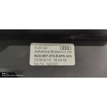 Recambio de pantalla multifuncion para audi q3 (8ug) attraction referencia OEM IAM 8U0857273B  