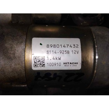 Recambio de motor arranque para opel astra j sports tourer cosmo referencia OEM IAM 8980147432  