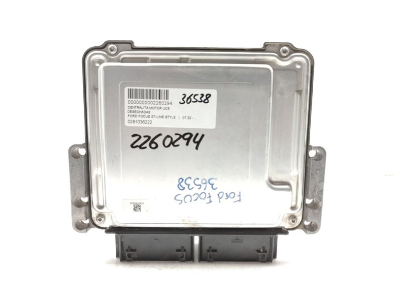 Recambio de centralita motor uce para ford focus st-line style referencia OEM IAM 0281036222  