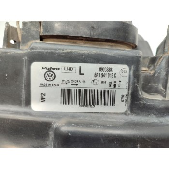 Recambio de faro izquierdo para volkswagen polo (6r1) advance referencia OEM IAM 6R1941015C  