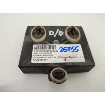 Recambio de modulo confort para volkswagen golf vii lim. advance bluemotion referencia OEM IAM 5Q0959392B  