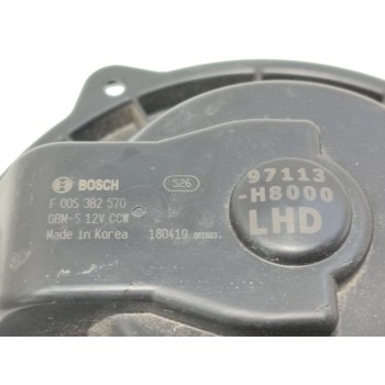 Recambio de ventilador calefaccion para hyundai kona essence 2wd referencia OEM IAM 97113H8000  