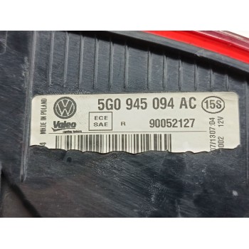 Recambio de piloto trasero derecho interior para volkswagen golf vii lim. advance bluemotion referencia OEM IAM 5G0945094AC  