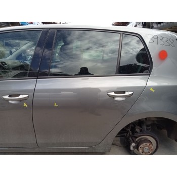 Recambio de puerta trasera izquierda para volkswagen golf vi (5k1) 1.6 tdi referencia OEM IAM 5K6833055K  