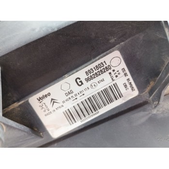 Recambio de faro izquierdo para peugeot partner furgoneta/monovolumen 1.6 bluehdi 100 referencia OEM IAM 9682828280 / 6208K6  