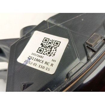 Recambio de piloto trasero derecho para mg zs luxury referencia OEM IAM 10571682  