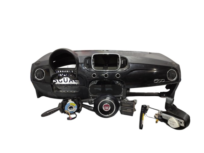 Recambio de kit airbag para fiat 500 cabrio (150) pop referencia OEM IAM 735763512  