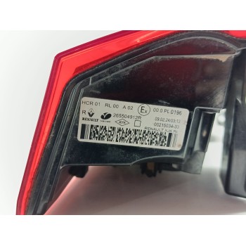 Recambio de piloto trasero derecho para renault express basis referencia OEM IAM 265504912R  