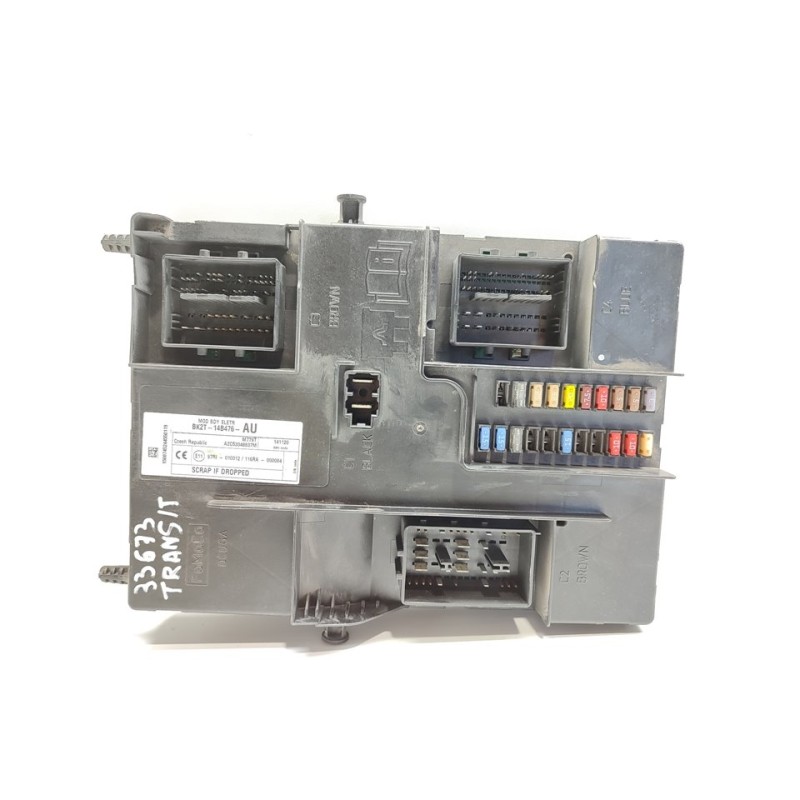 Recambio de caja reles / fusibles para ford transit custom kasten 270 l1 referencia OEM IAM BK2T14B476AU  