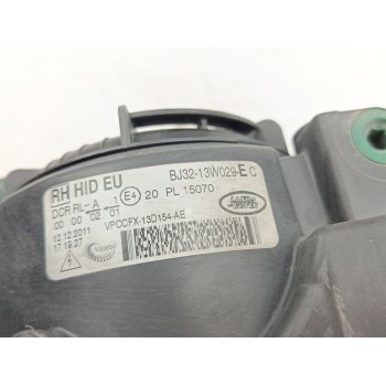 Recambio de faro derecho para land rover range rover evoque (l538) 2.2 d referencia OEM IAM BJ3213W029EC LR048047 