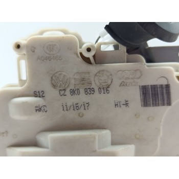 Recambio de cerradura puerta trasera derecha para audi a4 b8 (8k2) 2.0 tfsi quattro referencia OEM IAM 8K0839016  