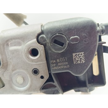 Recambio de cerradura puerta delantera izquierda para citroën c-elysee (dd_) 1.6 bluehdi 100 referencia OEM IAM 9819027380  