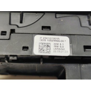 Recambio de mando elevalunas delantero izquierdo para renault captur ii intens referencia OEM IAM 254107001R  
