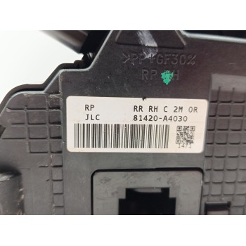 Recambio de cerradura puerta trasera derecha para kia carens iv 1.6 gdi referencia OEM IAM 81420A4030 81420A4020 