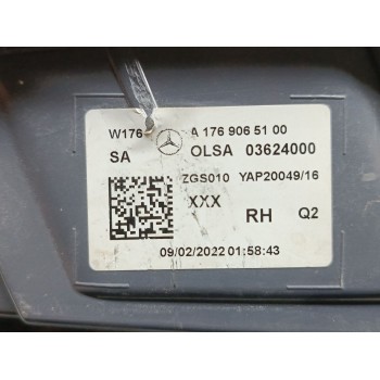 Recambio de piloto trasero derecho para mercedes-benz clase a (w176) a 200 cdi (176.008) referencia OEM IAM A1769065100  