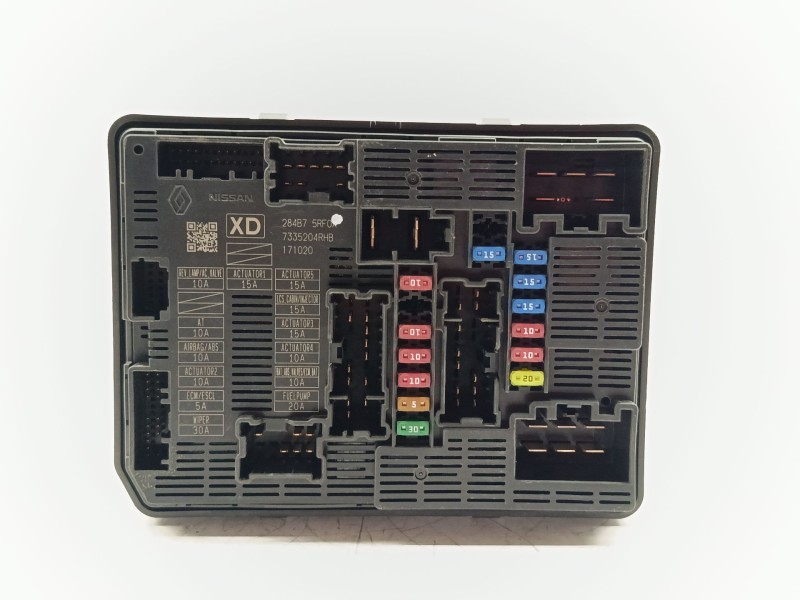 Recambio de caja reles / fusibles para nissan micra v (k14) acenta referencia OEM IAM 284B75RF0A  