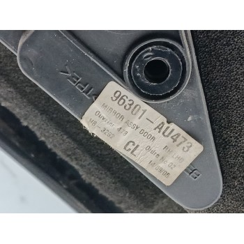 Recambio de retrovisor derecho para nissan primera berlina (p12) acenta referencia OEM IAM 96301AU481 96301AU48E 