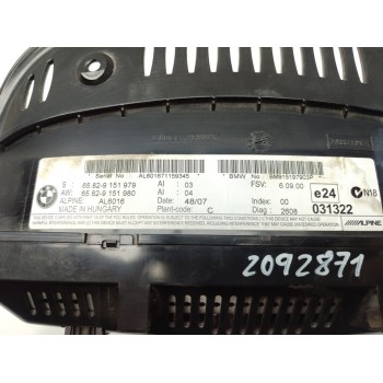 Recambio de pantalla multifuncion para bmw serie 3 touring (e91) 318d referencia OEM IAM 65829151979  