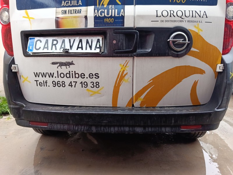 Recambio de paragolpes trasero para opel combo furgoneta/monovolumen (x12) 1.3 cdti (b05) referencia OEM IAM 95513286  