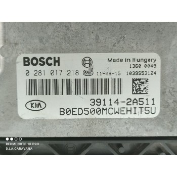 Recambio de centralita motor uce para kia cee´d drive referencia OEM IAM 0281017218  