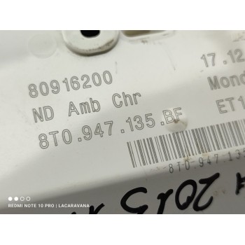 Recambio de luz interior para audi a4 avant (8k5) (2008) básico referencia OEM IAM 8T0947139K  