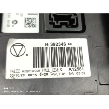 Recambio de pantalla multifuncion para citroën c3 c-series referencia OEM IAM 9838155680  