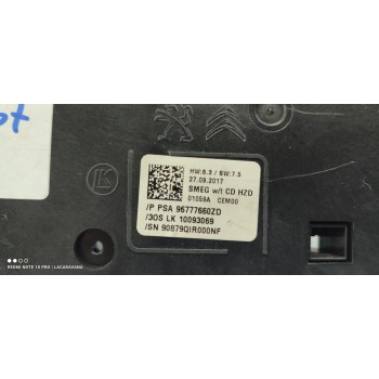 Recambio de mando multifuncion para peugeot 308 access referencia OEM IAM 96777660ZD  
