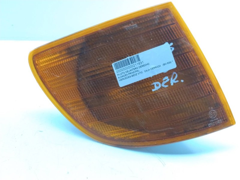 Recambio de piloto delantero derecho para mercedes-benz vito (w638) caja cerrada referencia OEM IAM   
