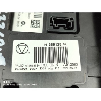 Recambio de pantalla multifuncion para citroën c3 aircross plus referencia OEM IAM 98574494ZD  