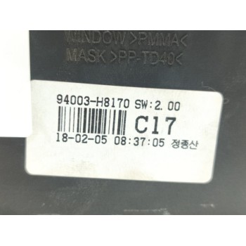 Recambio de cuadro instrumentos para kia stonic (ybcuv) drive referencia OEM IAM 94003H8170  