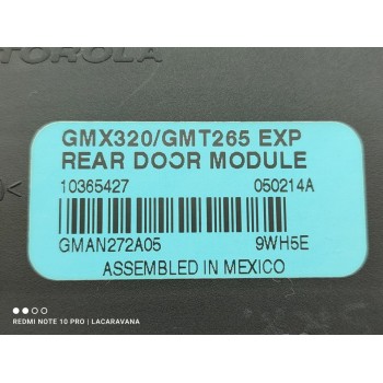 Recambio de modulo confort para cadillac srx sports edition tracción total referencia OEM IAM 10365427  