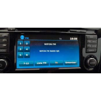 Recambio de pantalla multifuncion para nissan qashqai (j11) acenta referencia OEM IAM 25915HV01A  
