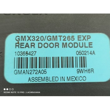 Recambio de modulo confort para cadillac srx sports edition tracción total referencia OEM IAM 10365427  
