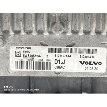 Recambio de centralita motor uce para volvo c30 2.0 d kinetic referencia OEM IAM 31211071AA  