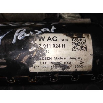 Recambio de motor arranque para volkswagen passat lim. (362) advance bluemotion referencia OEM IAM 02Z911024H  