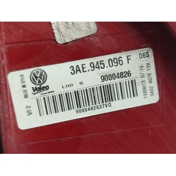 Recambio de piloto trasero derecho para volkswagen passat lim. (362) advance bluemotion referencia OEM IAM 3AE945096F  