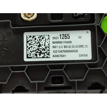 Recambio de pantalla multifuncion para opel corsa f gs line referencia OEM IAM 39231265  