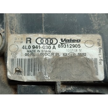 Recambio de faro derecho para audi q7 (4l) 3.0 tdi referencia OEM IAM 4L0941030A  