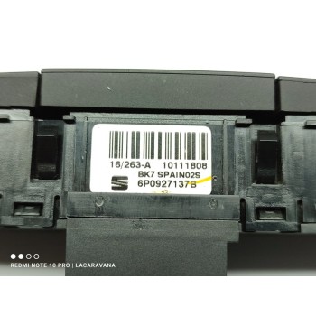Recambio de interruptor para seat ibiza (6p1) reference referencia OEM IAM 6P0927137B  