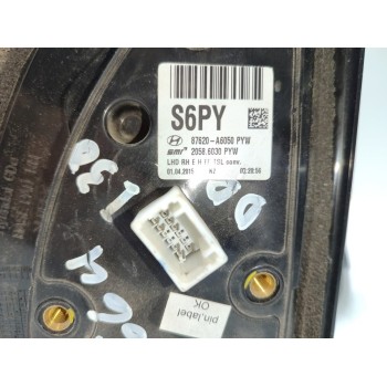 Recambio de retrovisor derecho para hyundai i30 (gd) classic referencia OEM IAM 87620A6050  