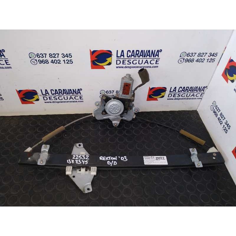 Recambio de elevalunas delantero derecho para ssangyong rexton 2.9 td gls referencia OEM IAM 8810008011  