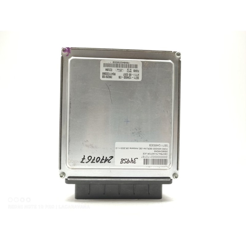 Recambio de centralita motor uce para ford mondeo berlina (ge) ambiente (06.2003) (d) referencia OEM IAM 5S7112A650EB  