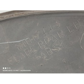 Recambio de aletin trasero izquierdo para mitsubishi l 200 (ka0/kb0) inform club cab 4wd referencia OEM IAM MN117443  