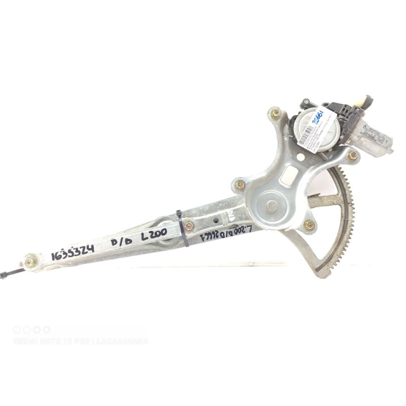 Recambio de elevalunas delantero derecho para mitsubishi l 200 (ka0/kb0) inform club cab 4wd referencia OEM IAM MN182354  