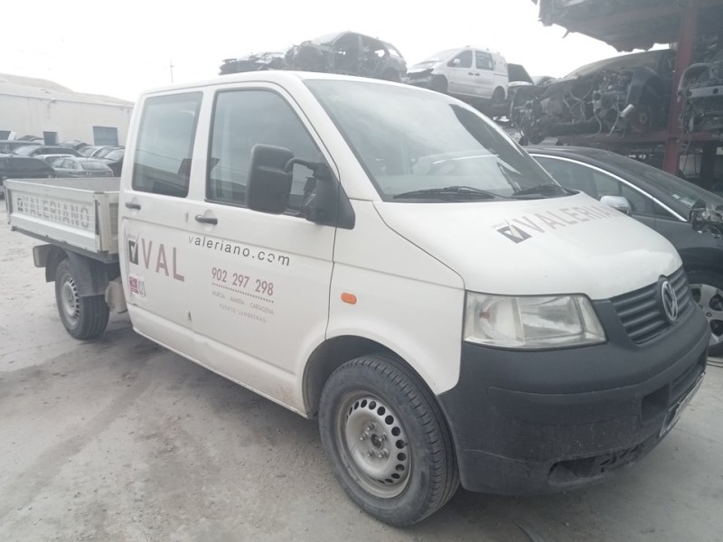 volkswagen t5 caja abierta / doble cabina del año 2005