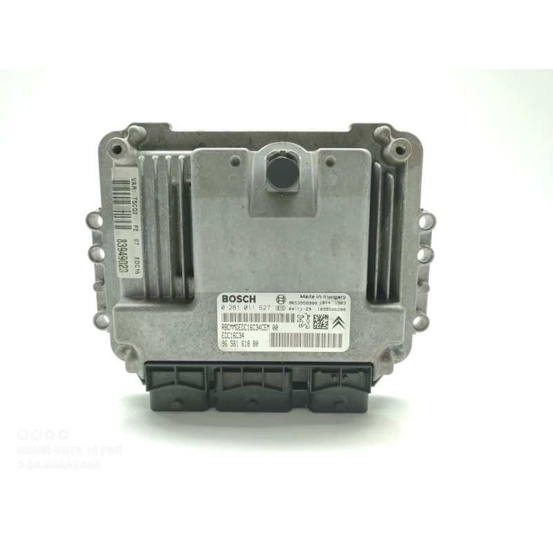 Recambio de centralita motor uce para peugeot 307 break / sw (s1) sw pack referencia OEM IAM 0281011627  