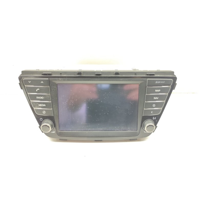 Recambio de pantalla multifuncion para hyundai i20 classic referencia OEM IAM 96560C8751RDR  