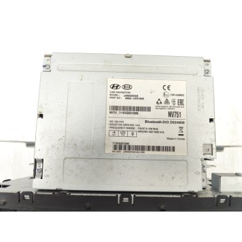 Recambio de pantalla multifuncion para hyundai i20 classic referencia OEM IAM 96560C8751RDR  