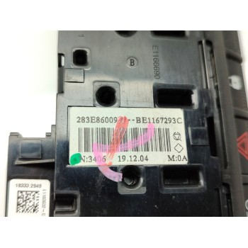 Recambio de warning para renault captur ii intens referencia OEM IAM 283E86009R  